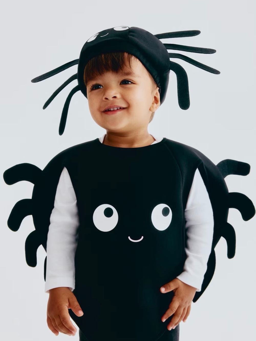 NWT H&M Kids Black Spider Costume (Hat Included) - See Description